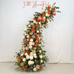 US Seller – Fall Wedding Arch Flowers, Rustic Pastoral Floral Arrangement for Ceremony, Columns & Party Backdrop Décor