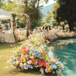 Vibrant Wildflower Floral Cascade