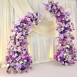 Lavender Purple Rose Wedding Arch