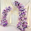 Lavender Purple Rose Wedding Arch