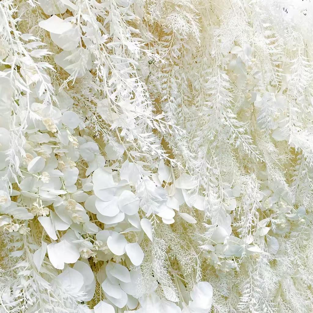 50% Off | Ships from Houston |5D  Flower Wall 8*8ft  - Flower Wall Rolling Up Curtain Wall, Fabric Flower Wall, Wedding Party Photo Backdrop