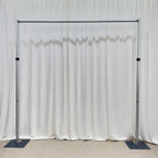 H8.53 xW8Ft Rollable Artificial White Rose Arch Wedding Decoration, Flower Arch Wedding,Backdrop Flower Archway