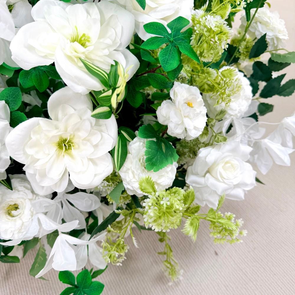 Ships from Houston | 2pcs Wedding Aisle Flowers | Aisle Decor, Arch Decoration, Ceremony Floral Arrangements