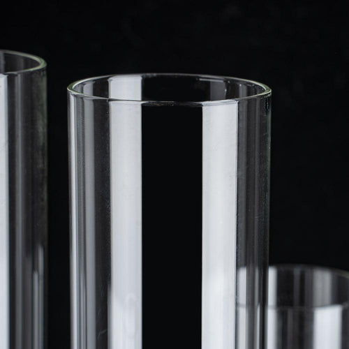 30% Off / Ships from Houston /40 Hurricane Glass Tubes---Height 9.84 in ,Diameter 2 in