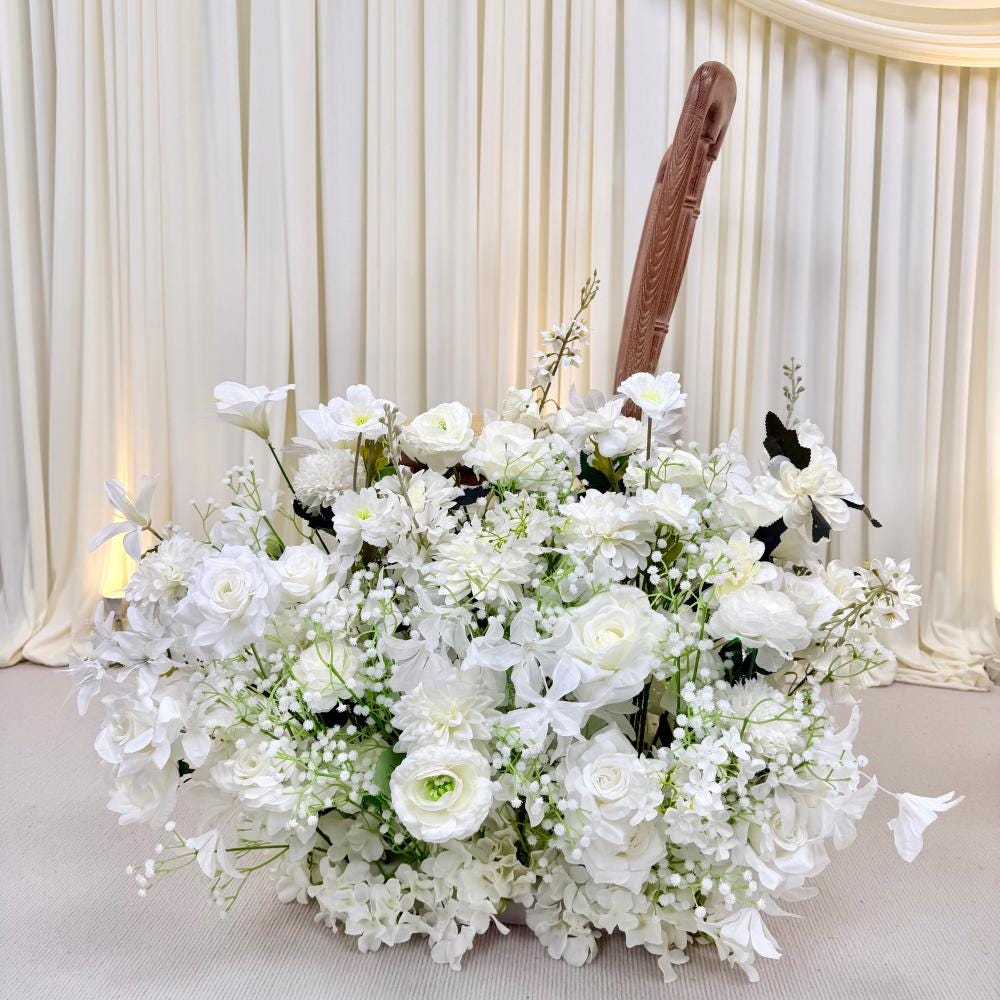 Ships from Houston | 2pcs Wedding Aisle Flowers | Aisle Decor, Arch Decoration, Ceremony Floral Arrangements