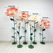 Giant Iceland Poppy Flowers, Oversized Paper Flowers, Silk Floral Decor, Boutique Window Display, Event Decoration（6  Flowers）