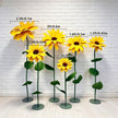 Waterproof EVA Giant Sunflower Display, Oversized 6 Sunflower Set for Luxury Boutique, Shopping Mall, Hotel Lobby,Wedding,Event Window Decor
