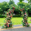 Ships from USA- 7.2FT Wildflower-Inspired Spring and Summer Wedding Arch Décor.Wedding Archway Artificial  Rose  Archway,Flower Arrrangement