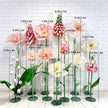 Waterproof EVA & Organza Giant Spring Flower Display, Oversized Floral Installation for Luxury Boutique, Shopping Mall, Hotel Event Decor