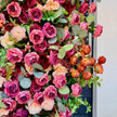 Ships from Houston / 7.2Ft Wedding Arch Retro Style Artificial Flowers –Rustic Floral Row Arrangement for Wedding Pillars, Party Home Décor
