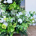 Ships from USA 7.2Ft Wedding Archway with Spring Flowers | Rustic Boho Wedding Backdrop | Ceremony Floral Arch | Party Decoration
