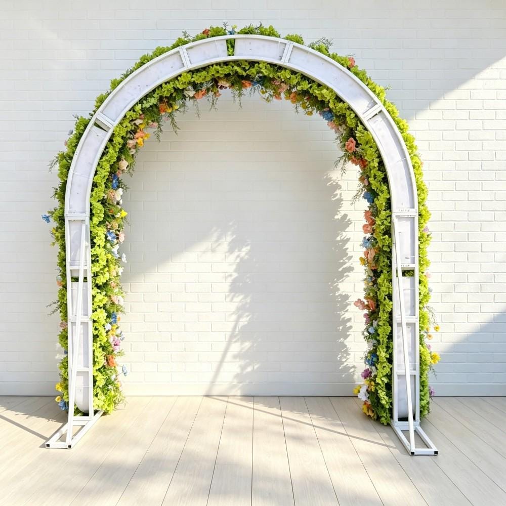 Ships from Houston--- Wildflower-Inspired Spring Wedding Flowers, Artificial Floral Table Runner, Rustic Flower Row Décor for Wedding Aisle