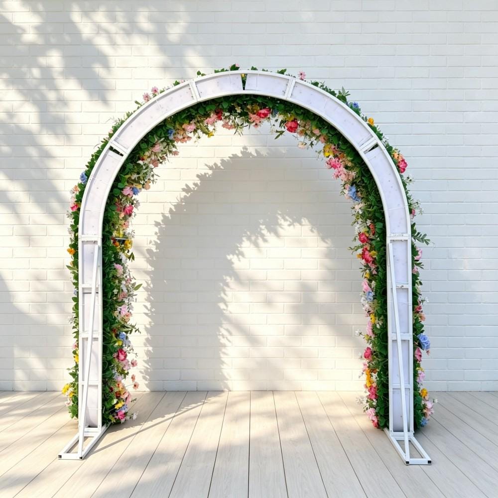 Ships from USA/8.2+7.8FT Wildflower-Inspired Wedding Flowers, Artificial Floral Table Runner, Rustic Flower Row Arrangement for Party  Décor
