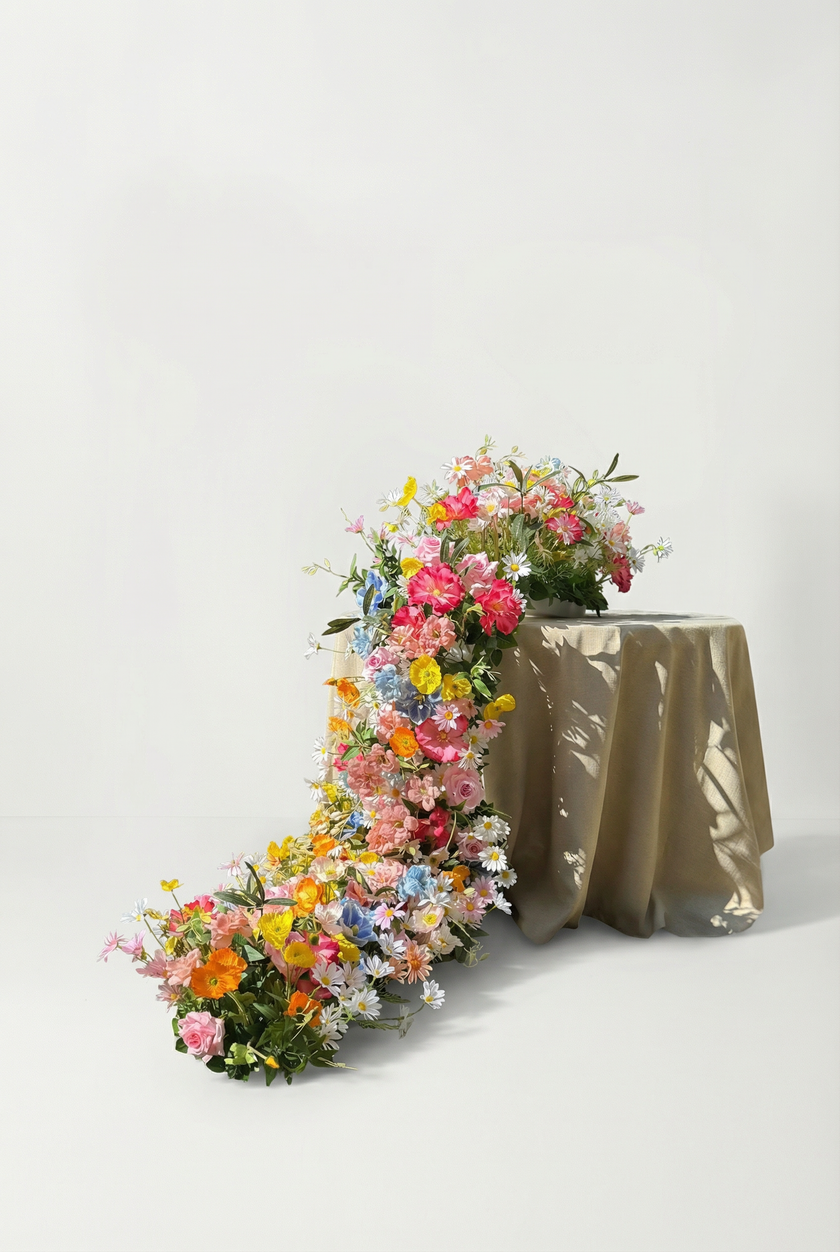 Vibrant Wildflower Floral Cascade