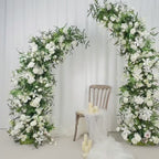 Ivory Rose Wedding Arch Flower Arrangement: 6ft & 7ft Archway