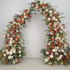 US Seller – Fall Wedding Arch Flowers, Rustic Pastoral Floral Arrangement for Ceremony, Columns & Party Backdrop Décor