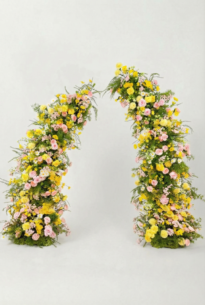 Spring Pastel Floral Arch
