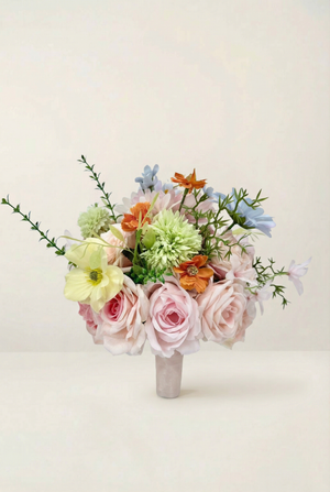 Pastel Meadow Bridal Bouquet
