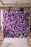 Lavender Bloom Flower Wall