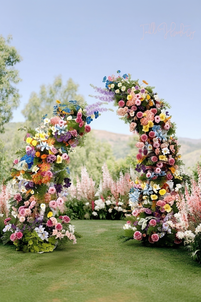 Blooming Wilds Floral Arch