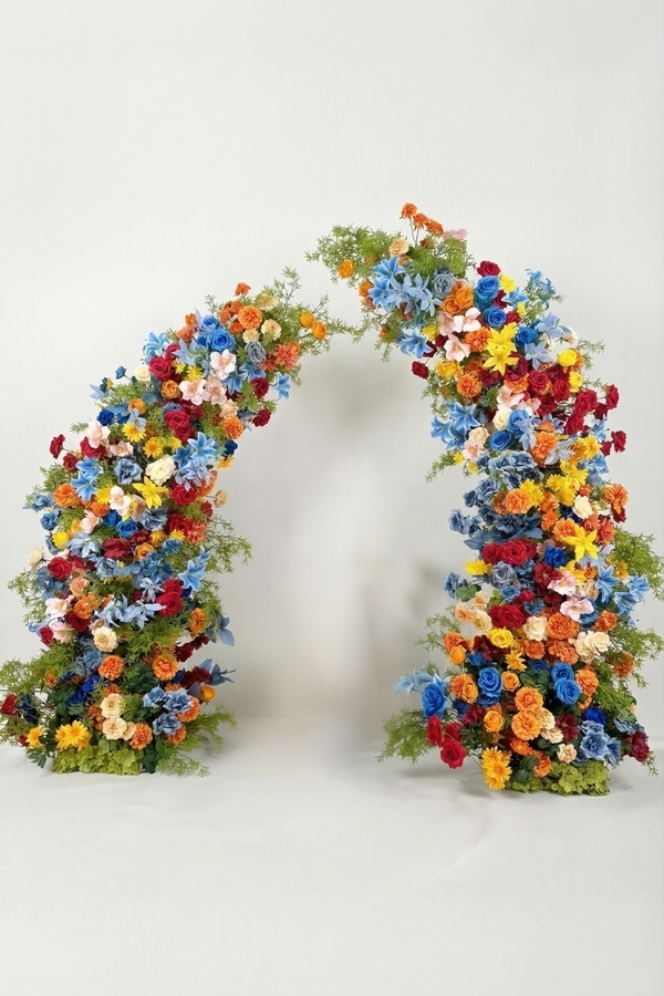 Wildflower Style Horn-shaped Arches