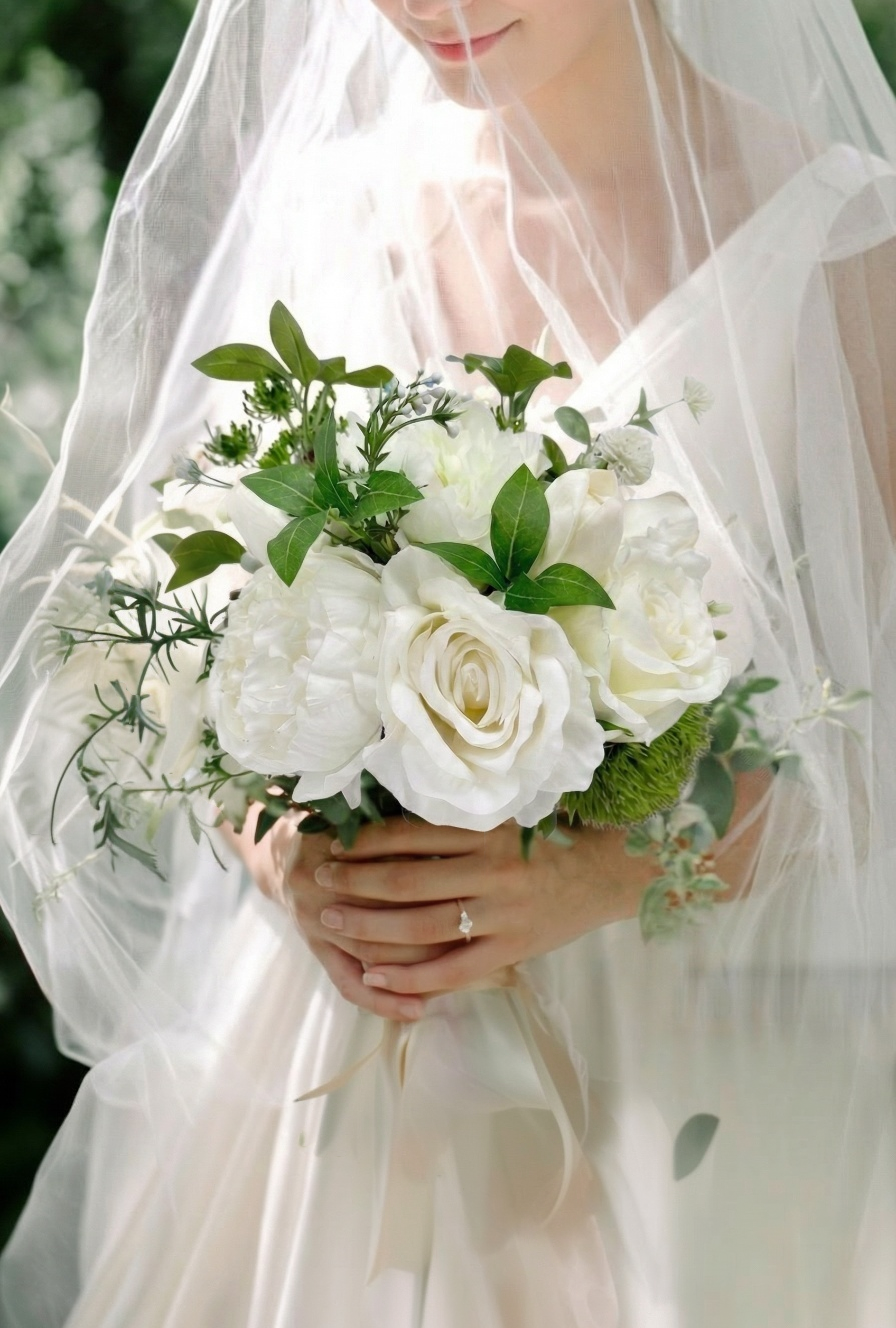 Laurel Cream Bridal Bouquet