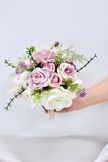 Lilac Haze Bridesmaid Bouquets