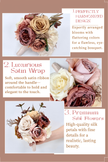 Autumn Terracotta Whisper Bridesmaid Bouquets