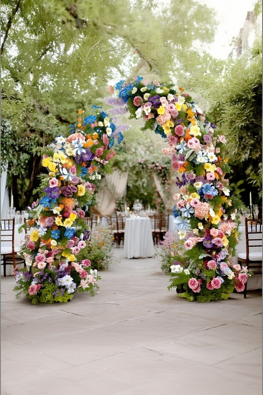 Blooming Wilds Floral Arch