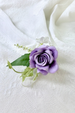 Mauve Haze Boutonniere