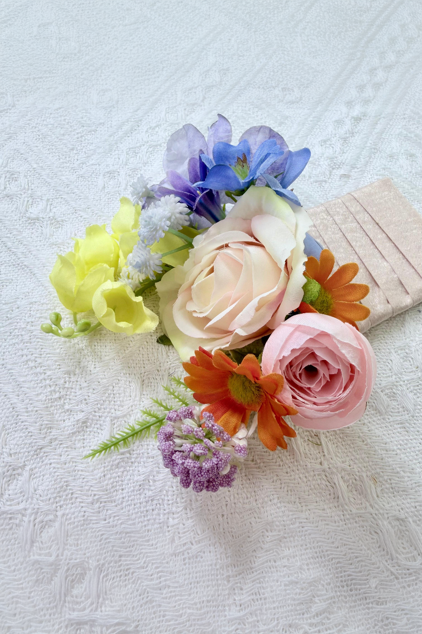 Spring Wildflower Boutonniere