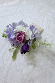 Mauve Haze Boutonniere