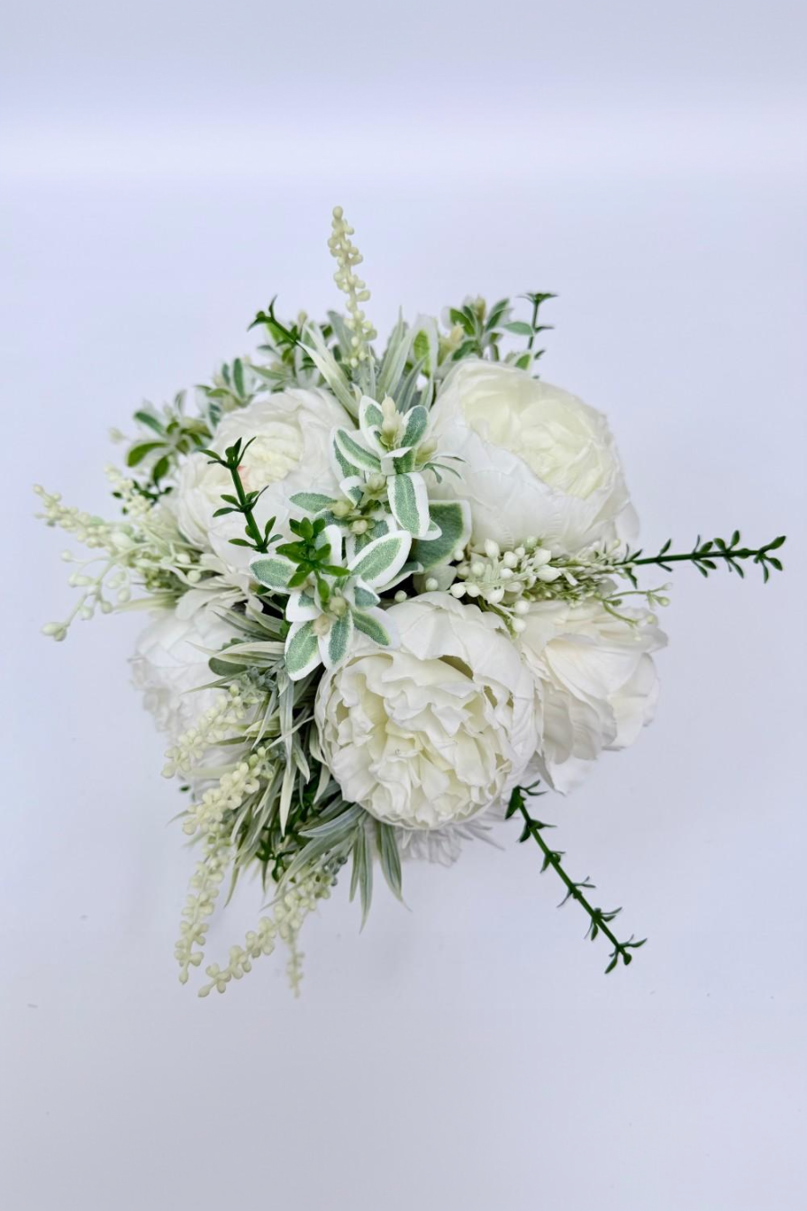 Silver Whisper Bridal Bouquet