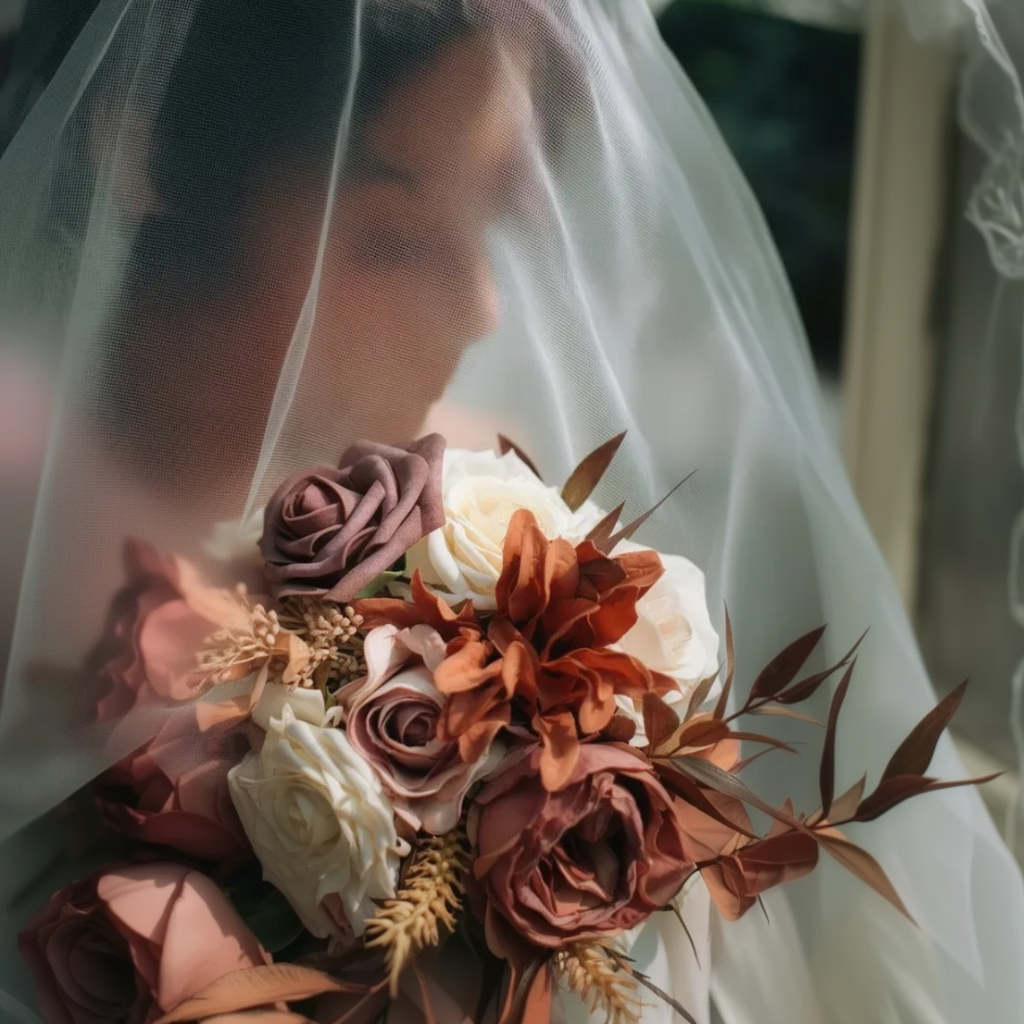 Terracotta Whisper Wedding Set