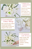 Morning Dew Bridesmaid Bouquets