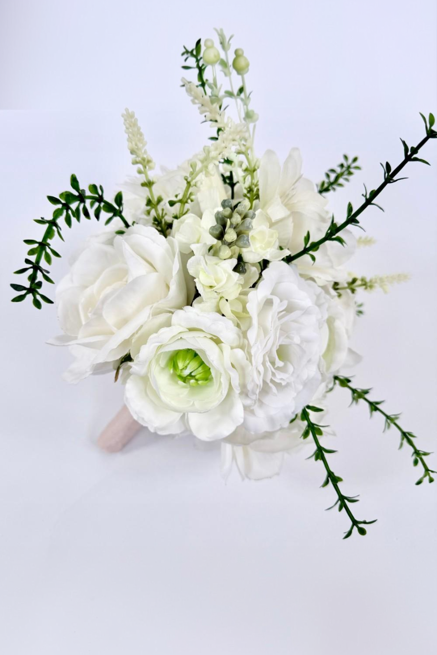 Morning Dew Bridesmaid Bouquets