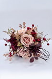 Crimson Berry Bridal Bouquet