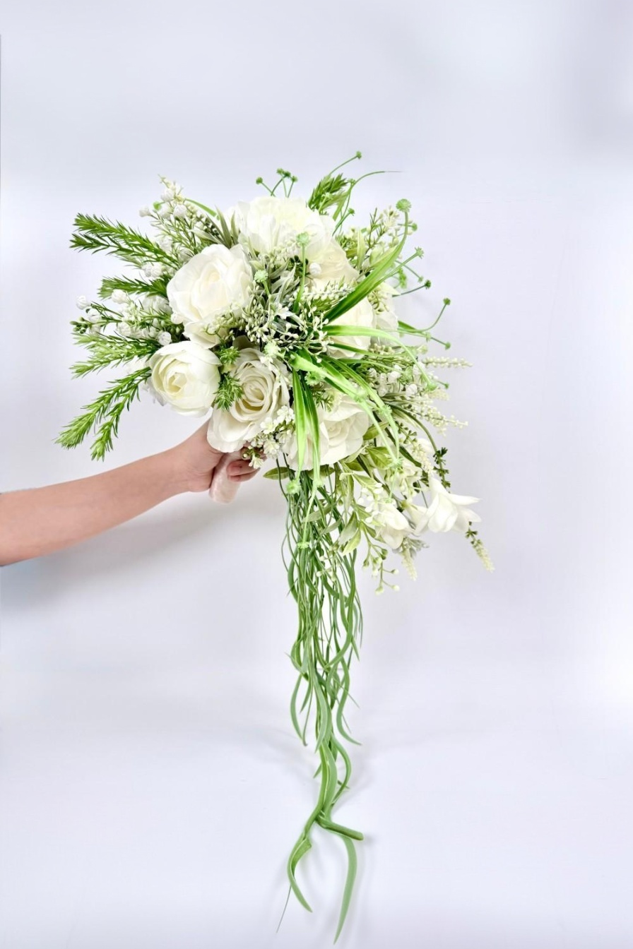Verdant Cascade Bridal Bouquet