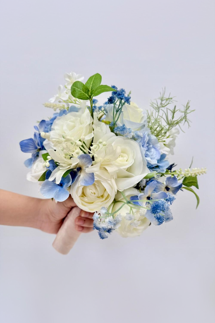 Sky Petal Bridal Bouquet