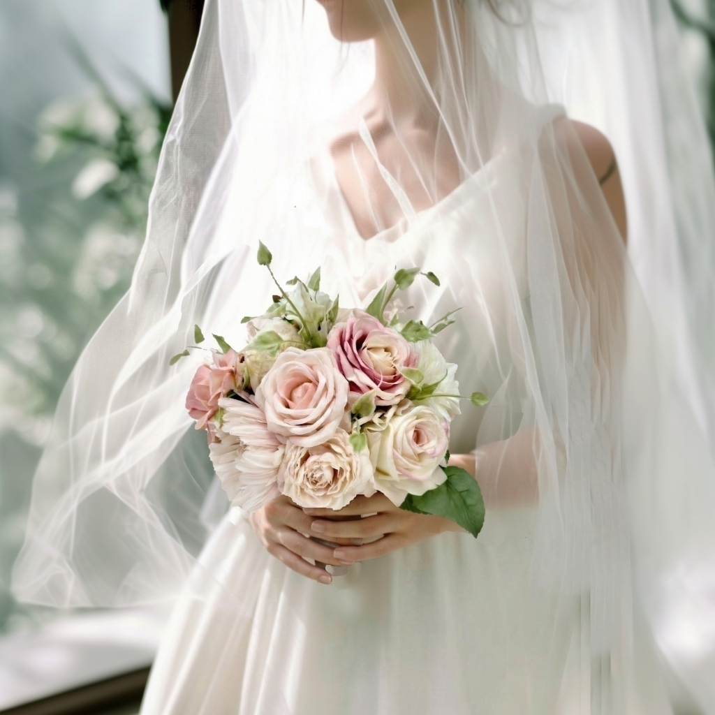Blush Petal Wedding Set