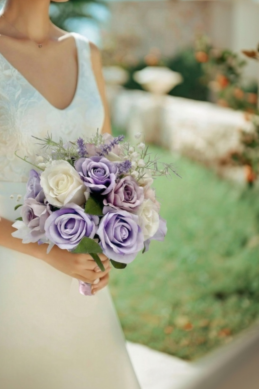 Lavender Whisper Bridal Bouquet