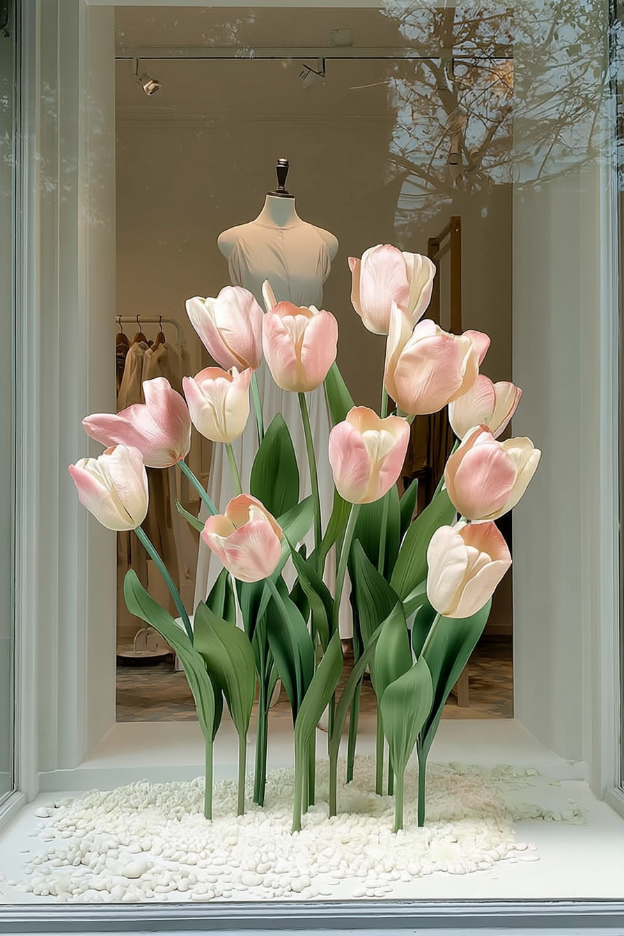 Blush Tulip Giant Flowers