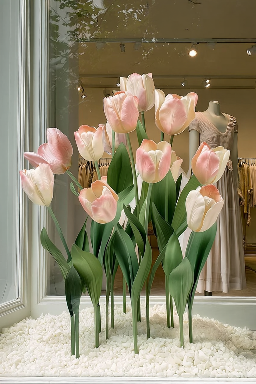 Blush Tulip Giant Flowers