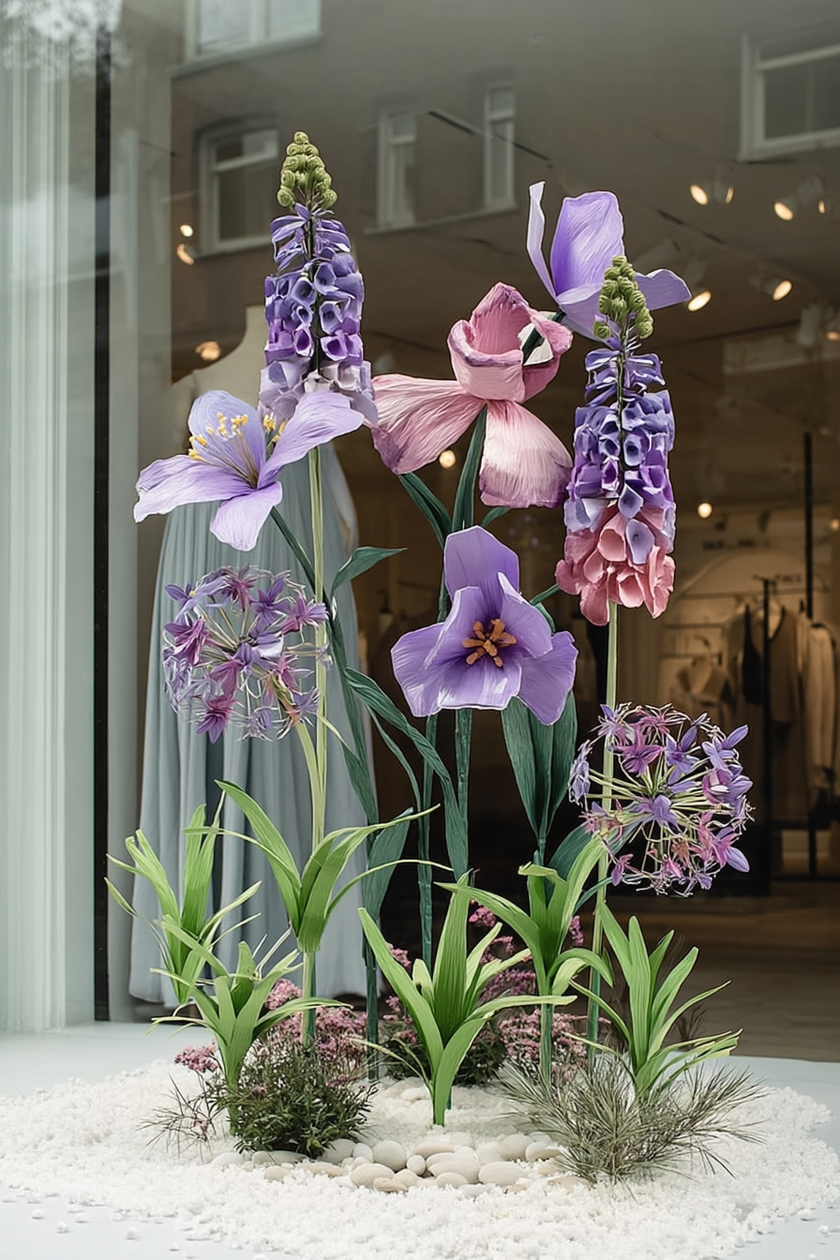 Iris & Hyacinth Grandeur Giant Flowers